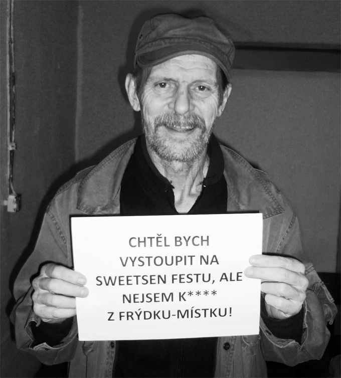 Jiří Schmitzer pro Sweetsen fest
